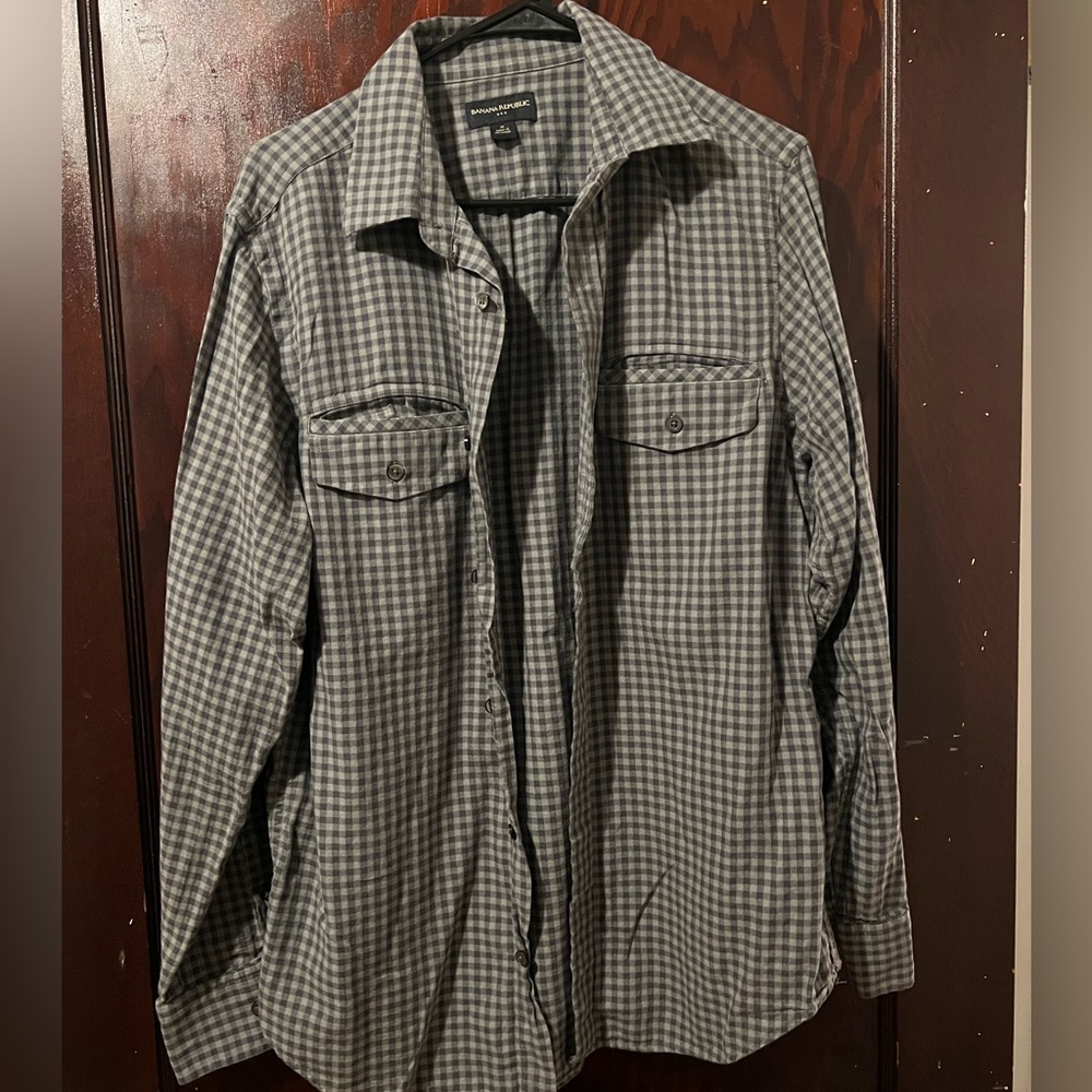 Banana Republic men’s flannel